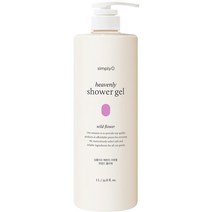 심플리오 헤븐리 샤워젤 와일드플라워, 1개, 1L