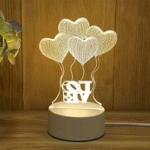led간판 LED메뉴판 카페입간판 크리에이티브 LED 야간 조명 USB 아크릴 노트 보드 데스크탑 메시지 램프 어린이 펜 포함 여자 친구 장식 선물, 13.012