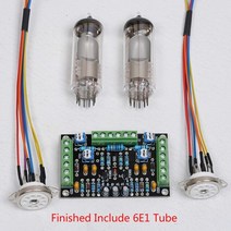 6n2 6p1 진공관앰프 키트 high voltage 250v 6e1 tube level indicator s dual channel for tube amplifier cat, 두 개의 튜브 추가 완료