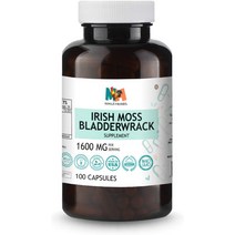 마우이허브 바다이끼 씨모스 1600mg 100캡슐, 개, 100개 (1팩)
