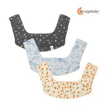 [에르고베이비 공식수입원] 소프트 아기띠 침받이, 사파리