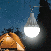 #플래닛 충전식 전구형 led 랜턴, 화이트