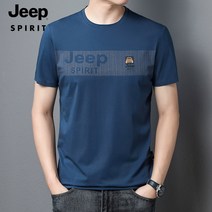 JEEP 지프 반팔 티셔츠 2023 라운드 순면 반팔 티셔츠