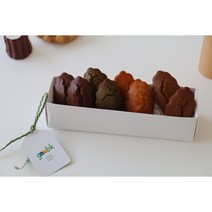 (선물포장) 굽크 라이스마들렌 SET 소중한사람에게-, 라이스마들렌8개, 4가지맛골고루