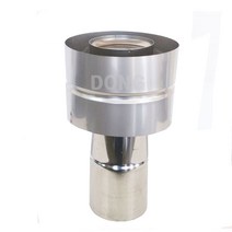 100mm 스텐연통 /화목난로연통/펠렛난로연통 /보일러연통, 역풍방지기