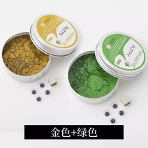 마그네틱 슬라임 폴리머 클레이 틱톡, 골드+그린