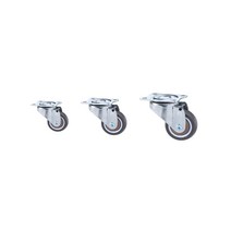 무소음 바퀴 가구 이동식 회전 브레이크 캐스터 1인치 1.25인치 1.5인치, 02.회전1.25인치(1개)