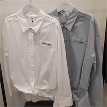 르샵 밑단꼬임셧츠형블라우스LK9BL101A