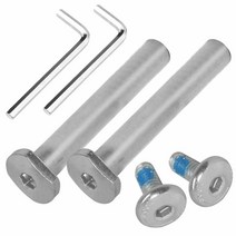 OTFAITP M8 40-76mm 수 암 앨런 나사 및 볼트 모음 세트 스쿠터 부품 2-3-4륜 킥 수리 전면 뒷바퀴 차축 도구 (63 x 8mm), 63 8mm