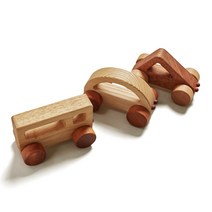 숲소리 장난감자동차-도형자동차3종, 21 x 13 x 8cm