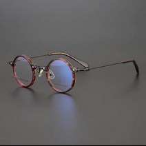 라운드 프레임 안경 레트로 가벼운 안경 a06