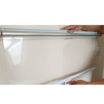 롤스크린 에어커튼 쇼케이스 진열장 냉장고 업소용, 구멍X-가로 120cm