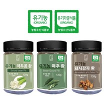 농민이 직접 농사지어 만든 유기농 건강환 ( 여주환 돼지감자환 작두콩환 ), 유기농작두콩환120g