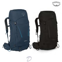 오스프리 캐스트럴 48 남성용 배낭 OPC1MBH115, BLACK SM
