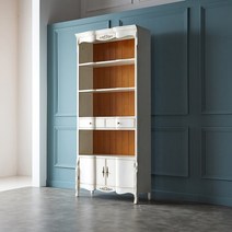 피어젠 바실 엔틱책장 화이트