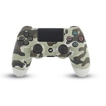 PS4 플스4 PC 스팀 게임패드 듀얼쇼크4 호환 컨트롤러 블루투스 피파 무선 더블쇼크, 밀리터리 화이트