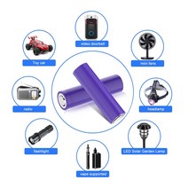 견고한 3.7V 3500mAh 18650 Rechargeable Li-ion Battery For Flashlight Drill (NO PCB) HG2, 03 4 PCS