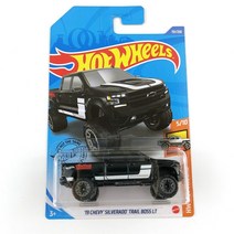 핫휠 자동차 미니카 다이캐스트2020-151 Hot Wheels car 1/64 19 쉐비 실버라도 트레일 보스 LT 컬렉션 메, 02 2020-151 black