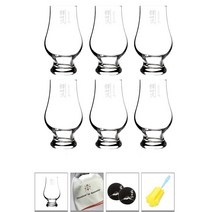 KARUIZAWA 싱글케스크 몰트위스키 핸드메이드 크리스탈 위스키 테이스팅 글라스, 6개