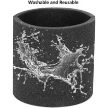Washable And Reusable Foam Filter Suitable For Shop-Vac Genie Vacmaster 90585 Vacuum Cleaners, 01 금