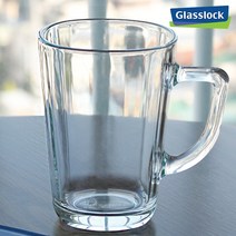 글라스락 강화유리 머그컵 에코텀블러 퓨전 빅 캐닝머그, 글라스락 홈카페 머그 350, 1개