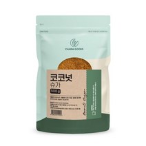 CHARM GOODS 코코넛슈가 500G /팩 코코넛슈가 비정제사탕수수당 비정제원당