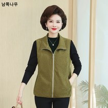 중년여성양면조끼패션맘 춘추캐주얼나시코트배내저고리CG-99