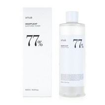 아누아 어성초 77% 진정 토너 500ml/유수분 밸런스&피부 진정 효과, 대용량 500ml