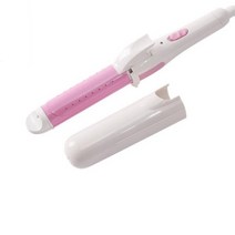 전기헤어롤 헤어셋팅 3 in 1 트리플 컬링 스트레이트너 다기능 가열 전문 케어 스타일링 도구 20 824, 유럽 ​​연합, [01] Pink