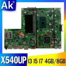 X540UP 노트북 ASUS X540LJ 메인 I3 I5 I7 4GB/8GB, 01 I3-7100U 4G