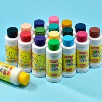 동아 딩동댕 노랑병아리 200ml 1개 물감 대용량 미술놀이 만들기, 청록