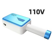 의류건조기 휴대용 옷걸이건조기 110V 220V 휴대용 전기 의류 건조기 진드기 제거 다기능 따뜻한 바람 히, 01 110V blue_04 AU