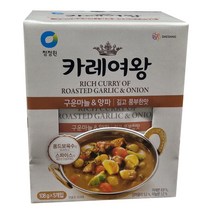 청정원 카레여왕 구운마늘&양파 (108g x 5개입), 5개입, 108g