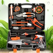 정원 텃밭가꾸기 원예공구 풀세트 전지가위 칼 분무기 삽 가위 끌개, HS원예공구 풀세트(블랙케이스), HS원예공구 풀세트(블랙케이스)