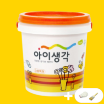 [N사 최다판매]방문페인트 삼화 아이생각 수성목재 1L 친환경 반광페인트, 백장미, 1개