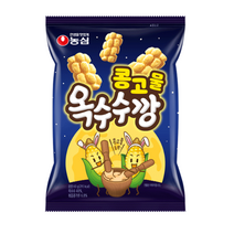농심 아이 학교 학원 회사 탕비실 콩고물옥수수깡 간식 안주 영화 OTT 60g, 26개