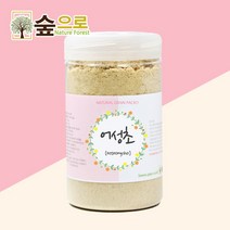 숲으로허브 천연곡물팩 어성초가루 통 80g, 1000개, 1개