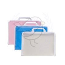 새임 지퍼 손잡이 화일케이스 A4 손잡이지퍼파일 지퍼화일 파일집, 청색(436820)