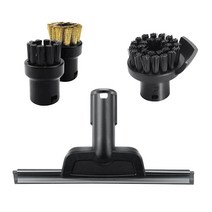 KARCHER SC1 SC2 SC3 SC4 SC5 SC7 CTK10 CTK20 스팀 청소기용 교체 원형 브러시 클리닝 블레이드, black|기타