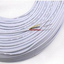 네트워킹 도구 툴 렌카드 네트워크 아답터 랜포트 2510M 28AWG UL2464 피복 와이어 케이블 채널 오디오 라인 2 3 4 5 6 7 8 9 10 코어 절연 구리 신호 제, 없음, White+10 Meters+8 Cores