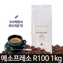 골든나인 원두커피 에스프레소 R100 블랜드, 03.핸드드립/커피메이커(표준분쇄), 500g