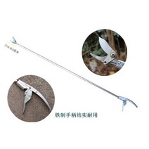 수입 sk5 과일 나무 가지 치기 높은 가지 가위 특수 연장 스테인레스 스틸 텔레스코픽 높은 고도 가위 정원 인공물 독일, 1 미터 향상된 모델 + 스프링을 보낼 예비 도구