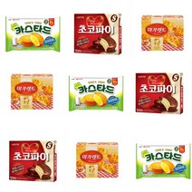 카스타드 초코파이 마가렛트 미니케익 케익대용 스낵 간식 12봉 3개 4개 6개 8개, 초코파이 336g x 4개