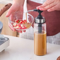 [정민이네샵] 라라홈카페 내열유리보틀-펌프형, 1개, 300ml