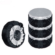 타이어보관자동차 스페어 타이어 커버 케이스 S/L 13-19 인치 210D 옥스포드 패브릭 휠 백 스토리지, 01 S
