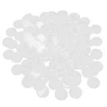 shangren 투명 플라스틱 라운드 코인 캡슐 수호자 수집가 케이스 21mm, 200pcs