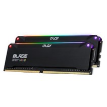 [OLOy ] DDR4 32GB PC4-28800 CL18 BLADE RGB Black 패키지 (16GBx2)
