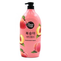 대용량 바디워시 바디클렌저 1200g 샤워메이트 복숭아 바디샴푸