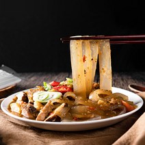 국내생산 불리지 않고 바로먹는 생생 납작당면 납작면, 상품03.감자면 (18mm) 2팩 + 2팩 (5mm)