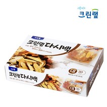 크린랲 크린랩 다시백 (대) 다시망 티백 차망 국물팩, 1개, 30개입, 대(L)